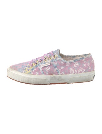 Superga x LOVESHACKFANCY Canvas Printed Sneakers