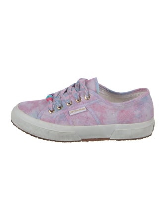 Superga x LOVESHACKFANCY Canvas Tie-Dye Print Sneakers