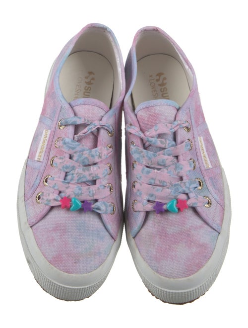 Superga x LOVESHACKFANCY Canvas Tie-Dye Print Sneakers