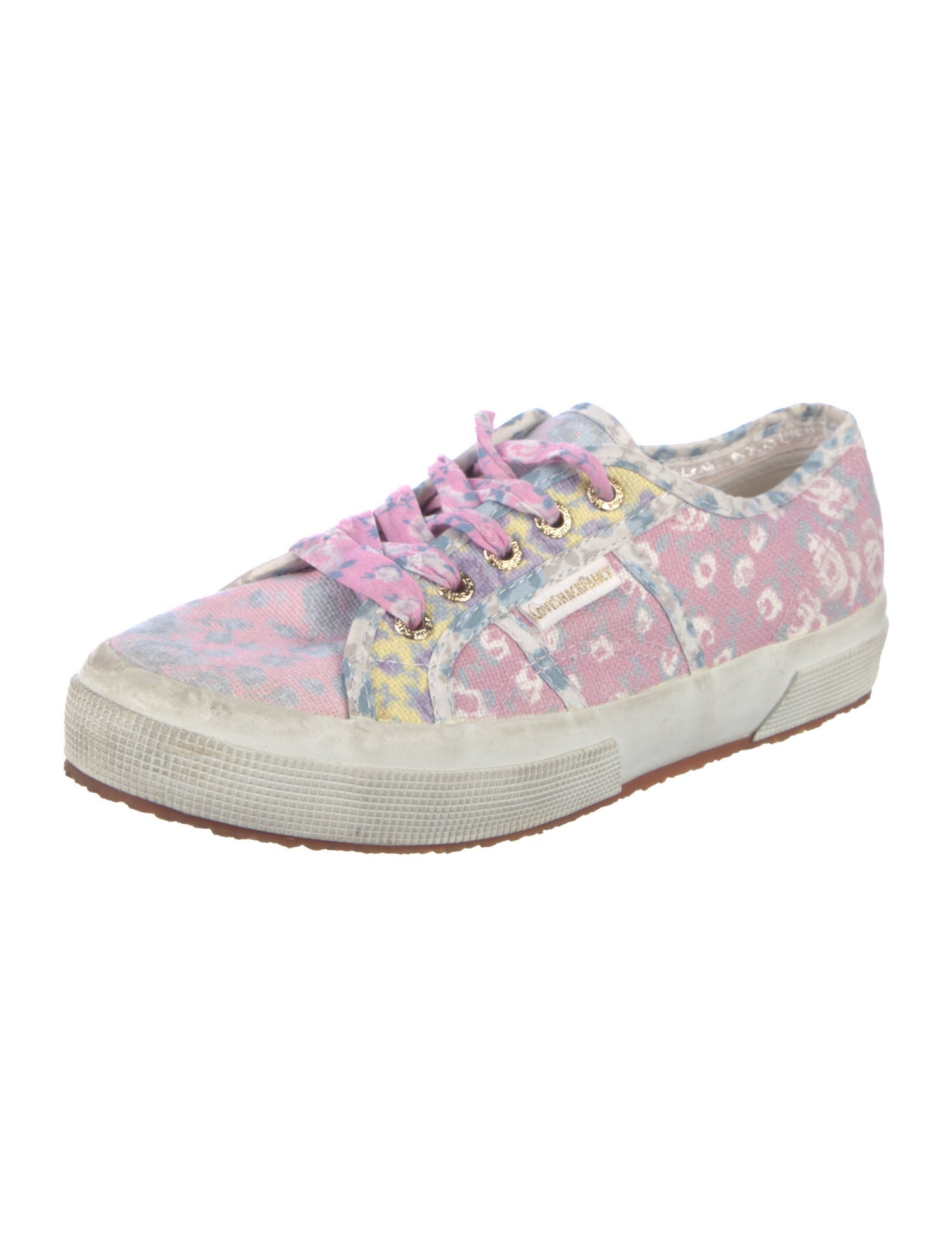 Superga x LOVESHACKFANCY Canvas Floral Print Sneakers