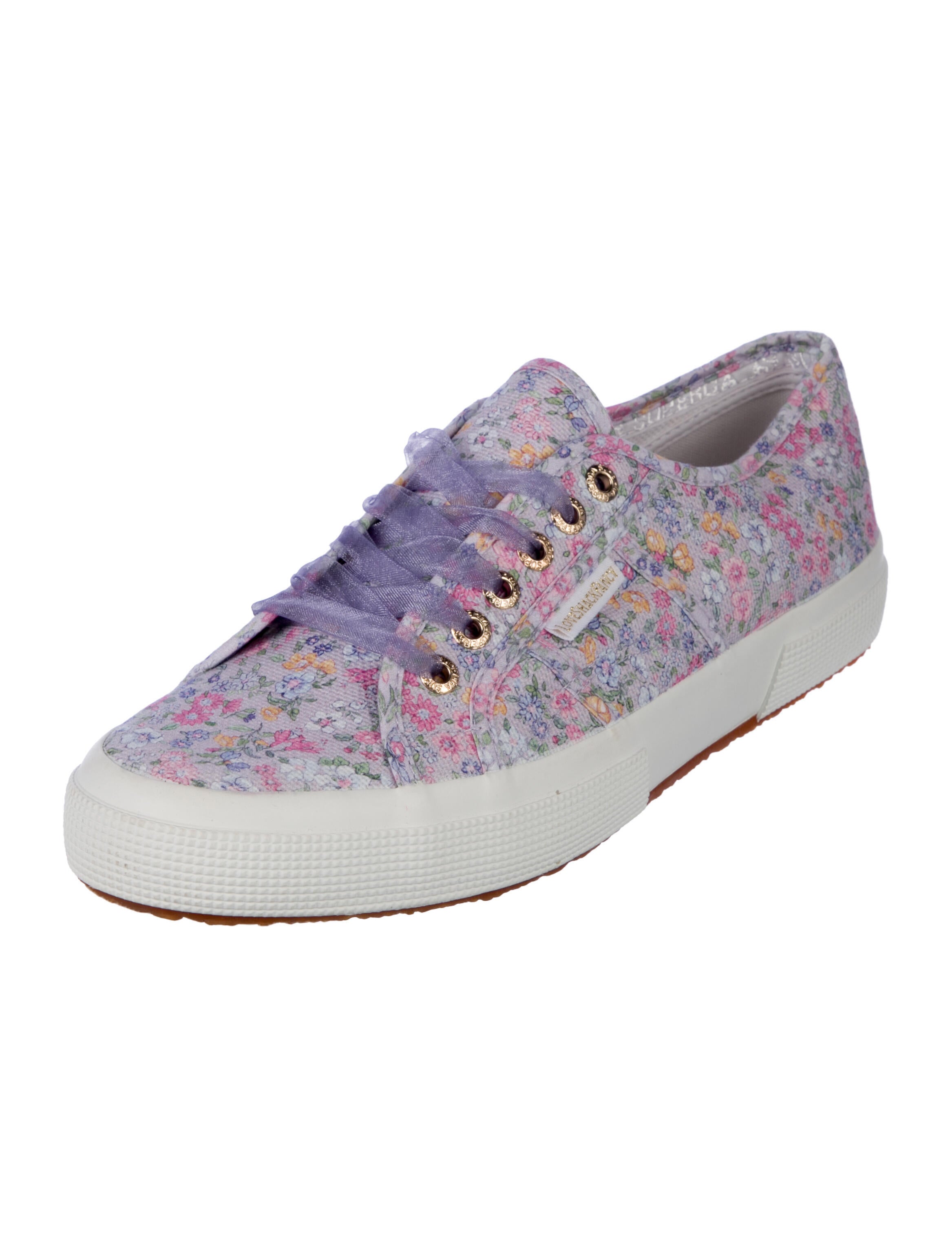 Superga x LOVESHACKFANCY Canvas Floral Print Sneakers