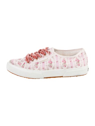 Superga x LOVESHACKFANCY Canvas Floral Print Sneakers