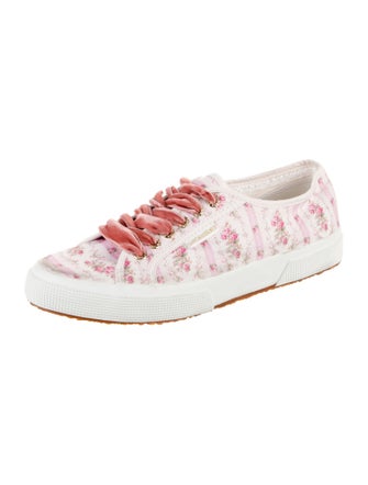 Superga x LOVESHACKFANCY Canvas Floral Print Sneakers