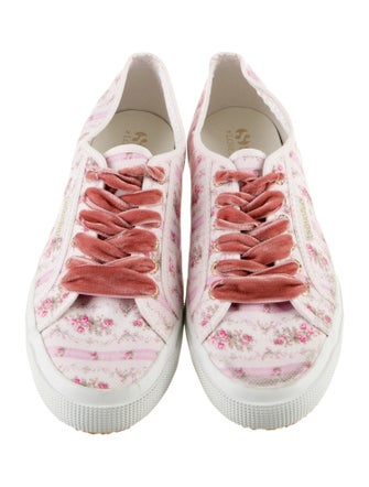 Superga x LOVESHACKFANCY Canvas Floral Print Sneakers