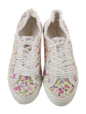 Superga x LOVESHACKFANCY Canvas Floral Print Sneakers