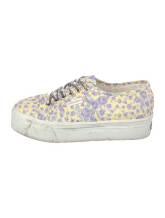 Superga x LOVESHACKFANCY Canvas Floral Print Sneakers