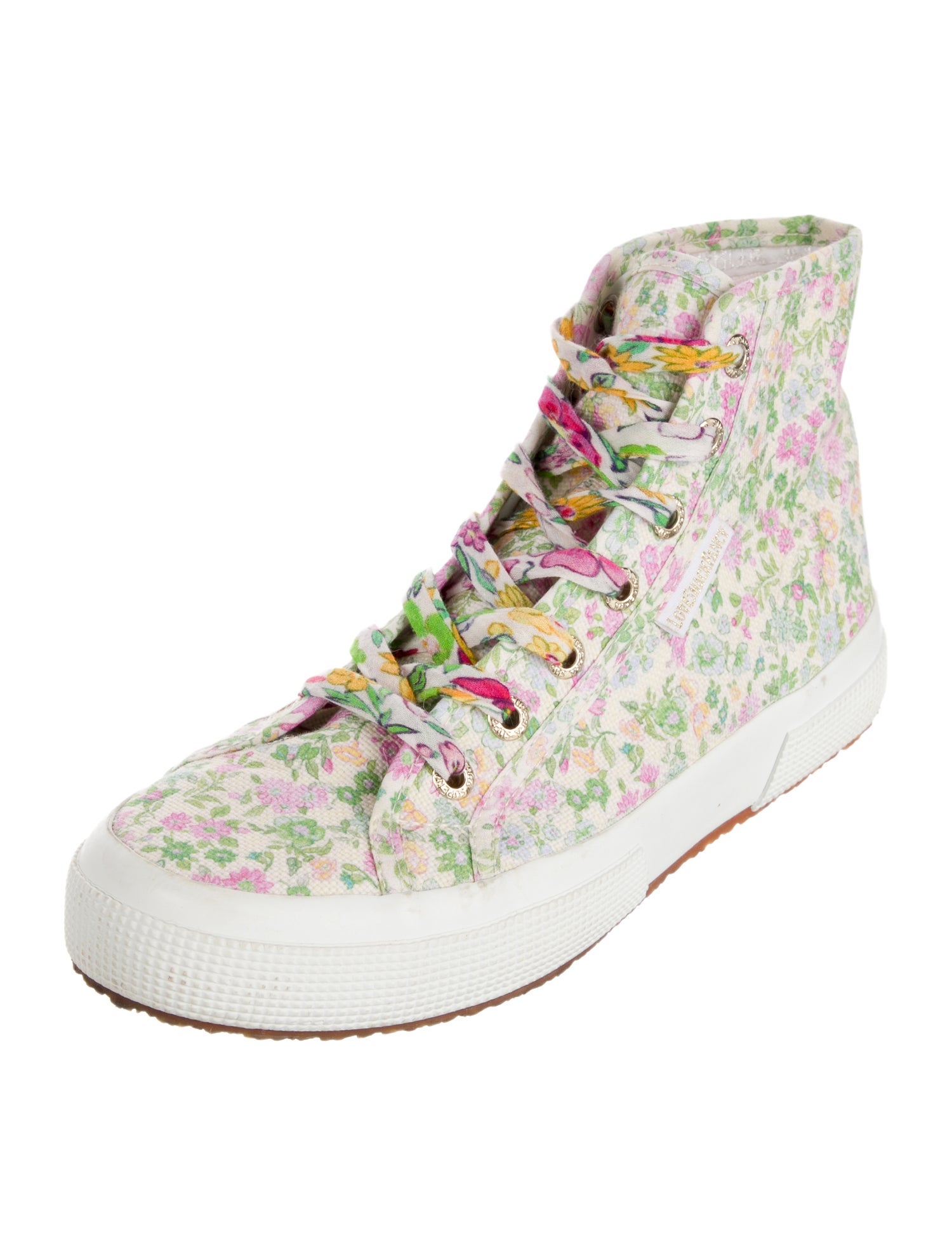 Superga x LOVESHACKFANCY Canvas Floral Print Sneakers