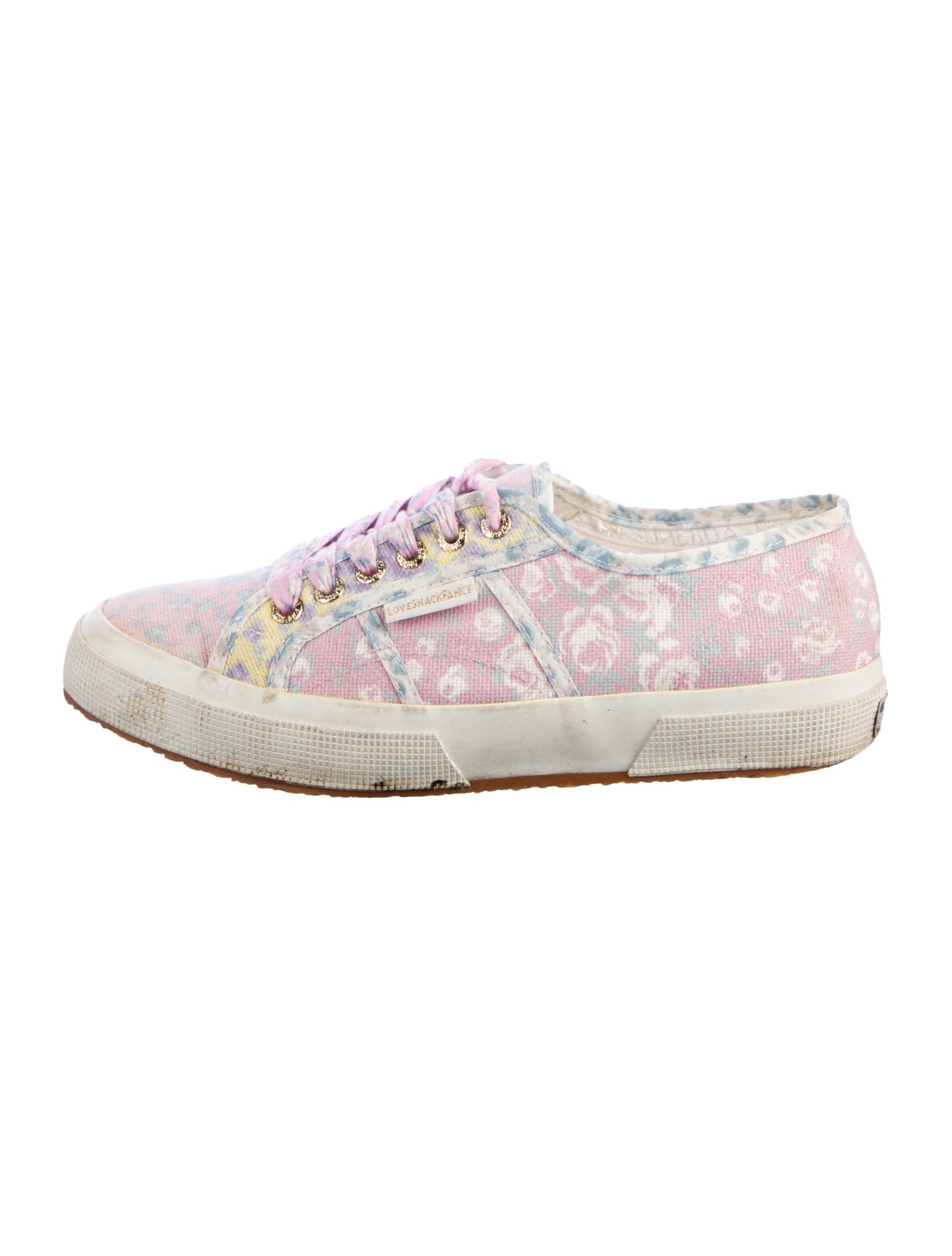 Superga x LOVESHACKFANCY Canvas Printed Sneakers
