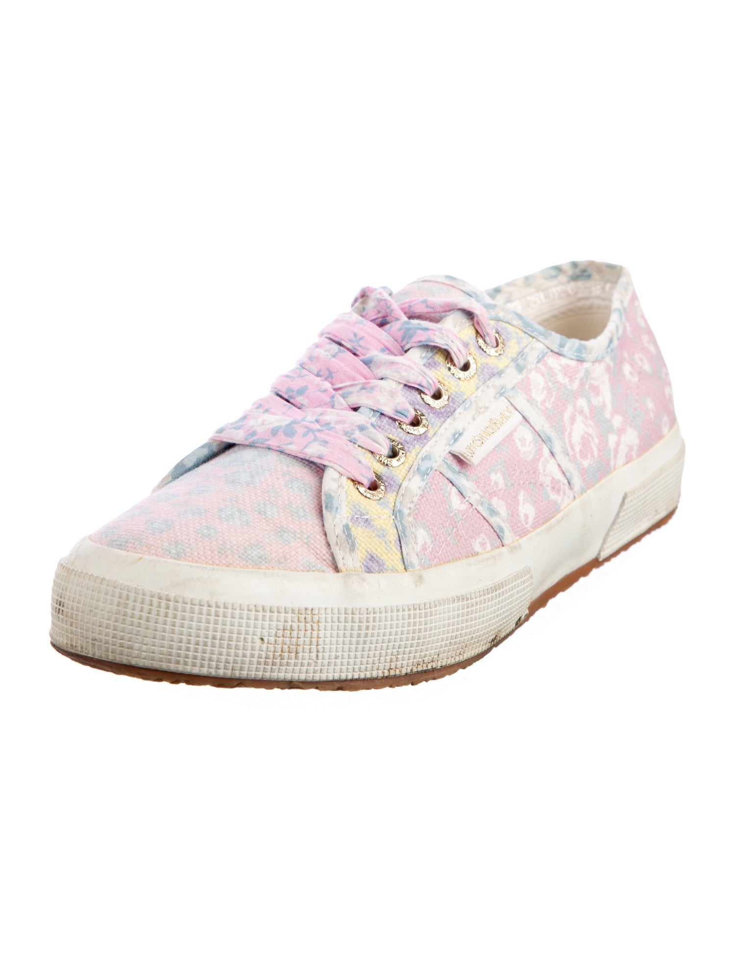 Superga x LOVESHACKFANCY Canvas Printed Sneakers