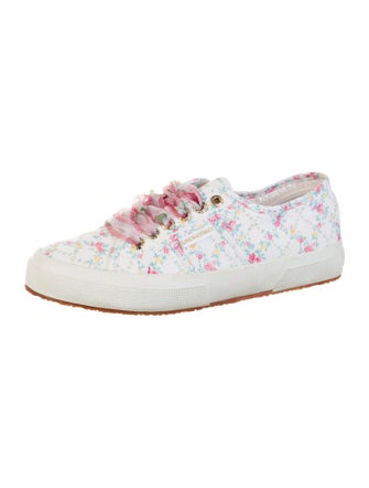 Superga x LOVESHACKFANCY Canvas Floral Print Sneakers