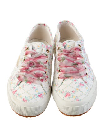 Superga x LOVESHACKFANCY Canvas Floral Print Sneakers