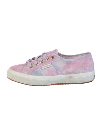 Superga x LOVESHACKFANCY Canvas Tie-Dye Print Sneakers