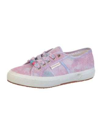 Superga x LOVESHACKFANCY Canvas Tie-Dye Print Sneakers