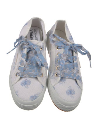 Superga x LOVESHACKFANCY Canvas Printed Sneakers