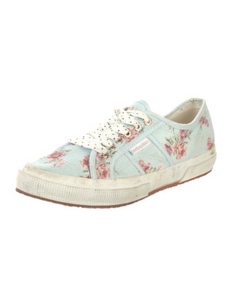Superga x LOVESHACKFANCY Canvas Printed Sneakers