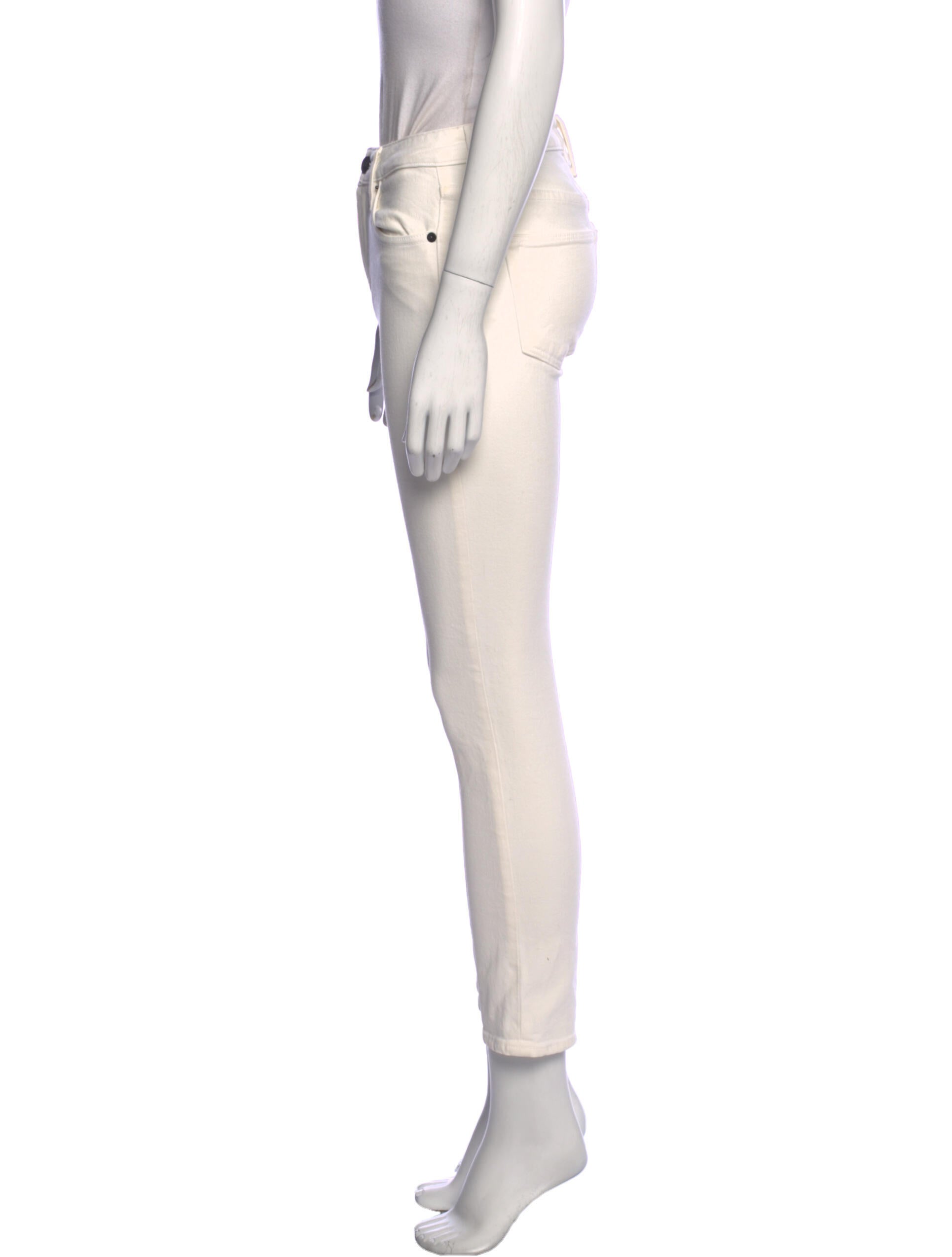 SLVRLAKE Mid-Rise Straight Leg Jeans