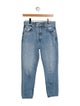 SLVRLAKE High-Rise Straight Leg Jeans