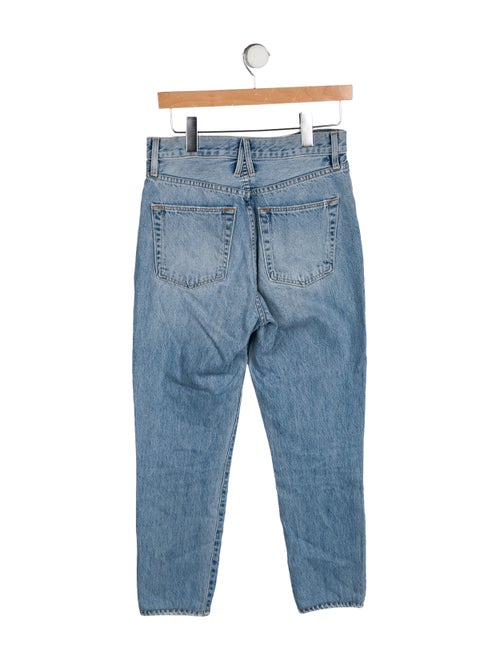 SLVRLAKE High-Rise Straight Leg Jeans