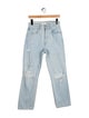 SLVRLAKE High-Rise Straight Leg Jeans