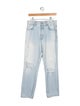 SLVRLAKE High-Rise Straight Leg Jeans