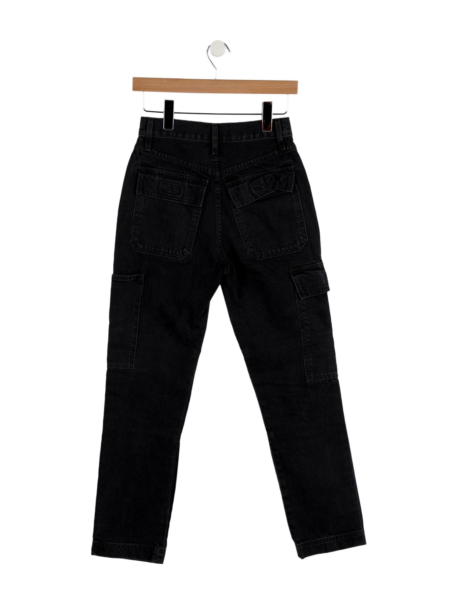 SLVRLAKE High-Rise Straight Leg Jeans
