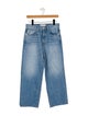 SLVRLAKE Mid-Rise Wide Leg Jeans