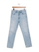 SLVRLAKE High-Rise Straight Leg Jeans