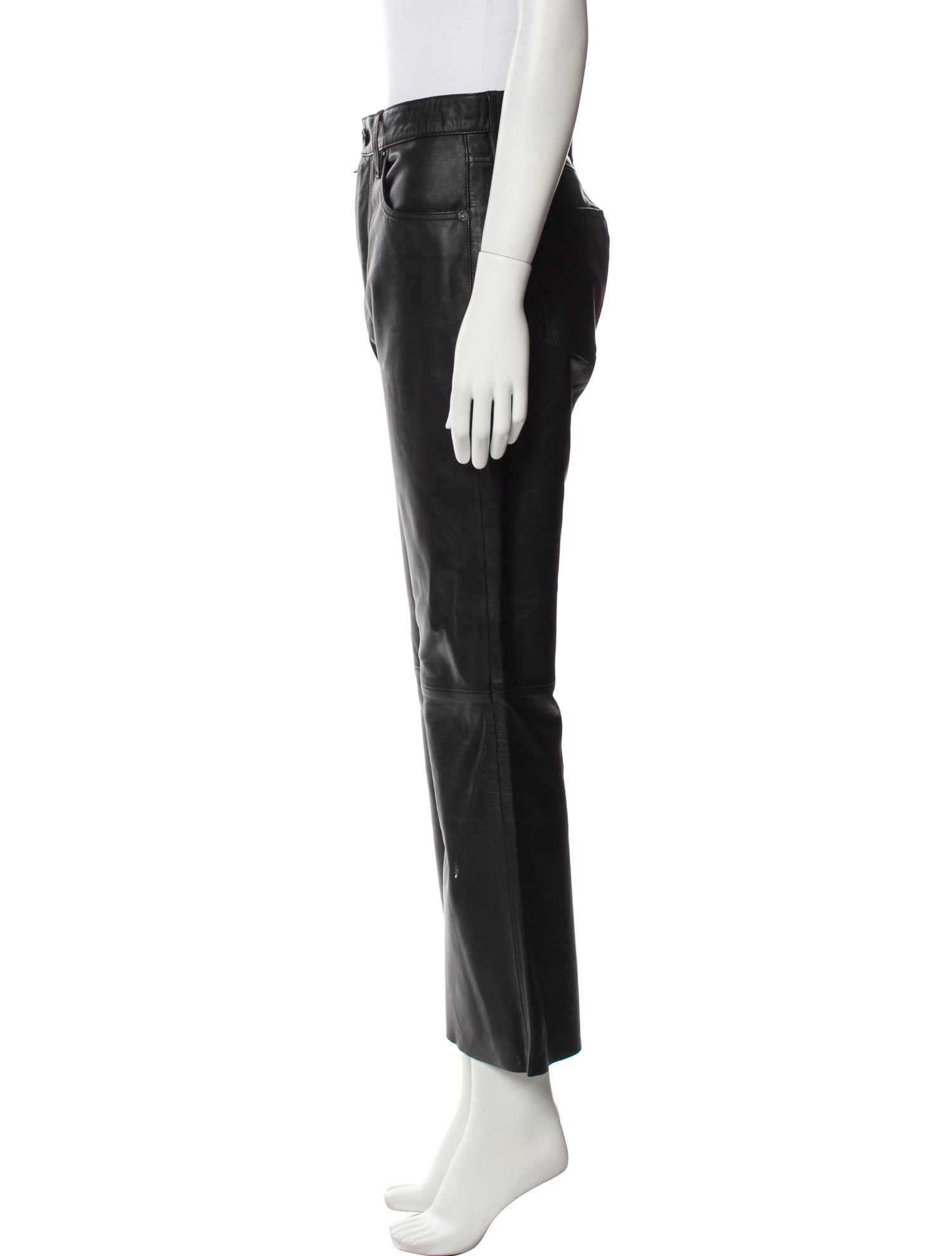 SLVRLAKE Leather Wide Leg Pants