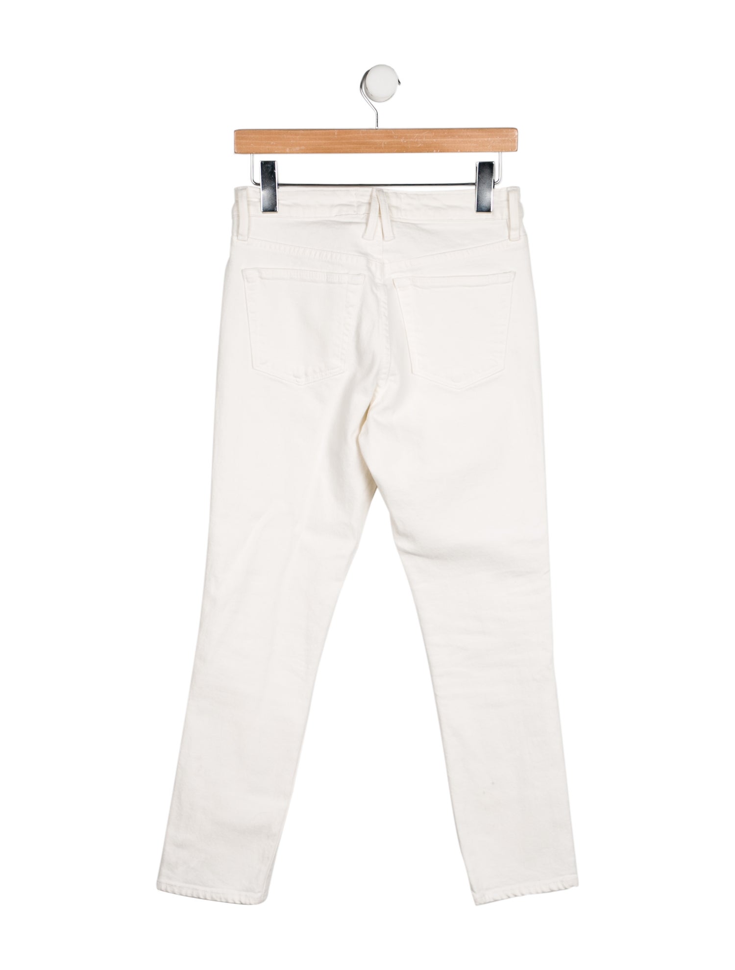 SLVRLAKE Mid-Rise Straight Leg Jeans