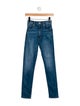 SLVRLAKE High-Rise Straight Leg Jeans