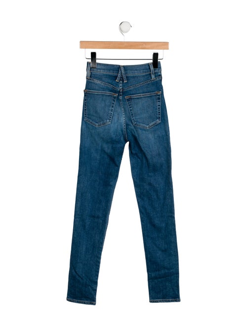 SLVRLAKE High-Rise Straight Leg Jeans