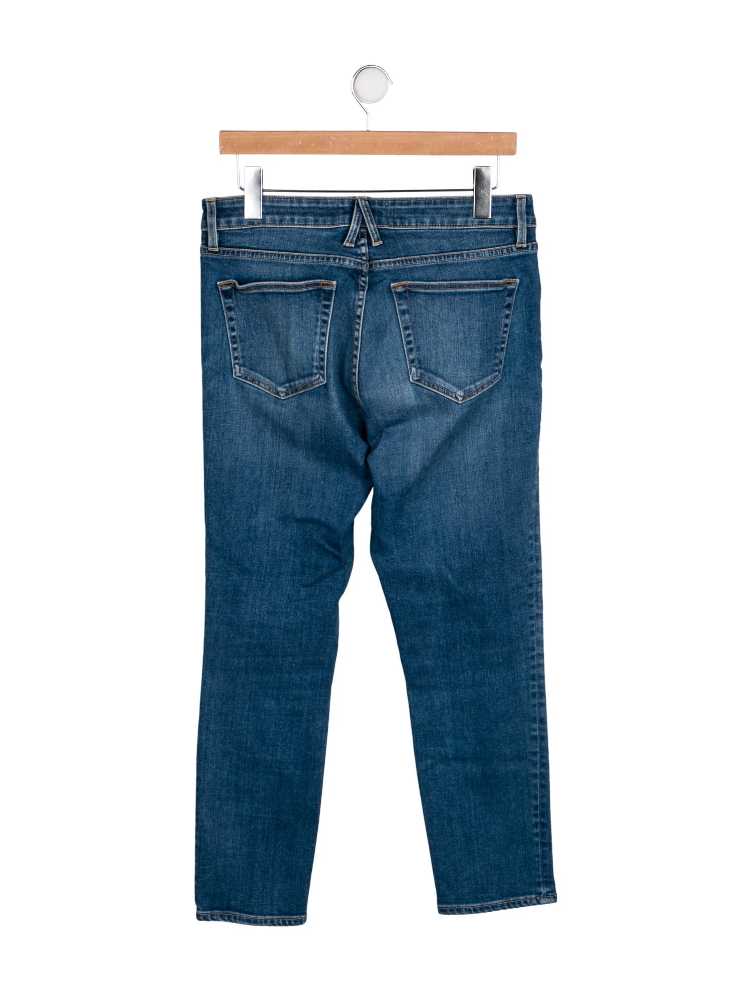 SLVRLAKE Mid-Rise Skinny Leg Jeans