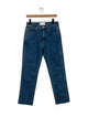 SLVRLAKE High-Rise Straight Leg Jeans
