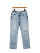 SLVRLAKE Mid-Rise Straight Leg Jeans