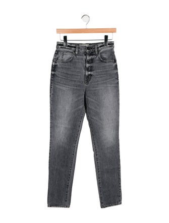SLVRLAKE Mid-Rise Skinny Leg Jeans