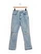 SLVRLAKE High-Rise Straight Leg Jeans