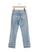 SLVRLAKE High-Rise Straight Leg Jeans