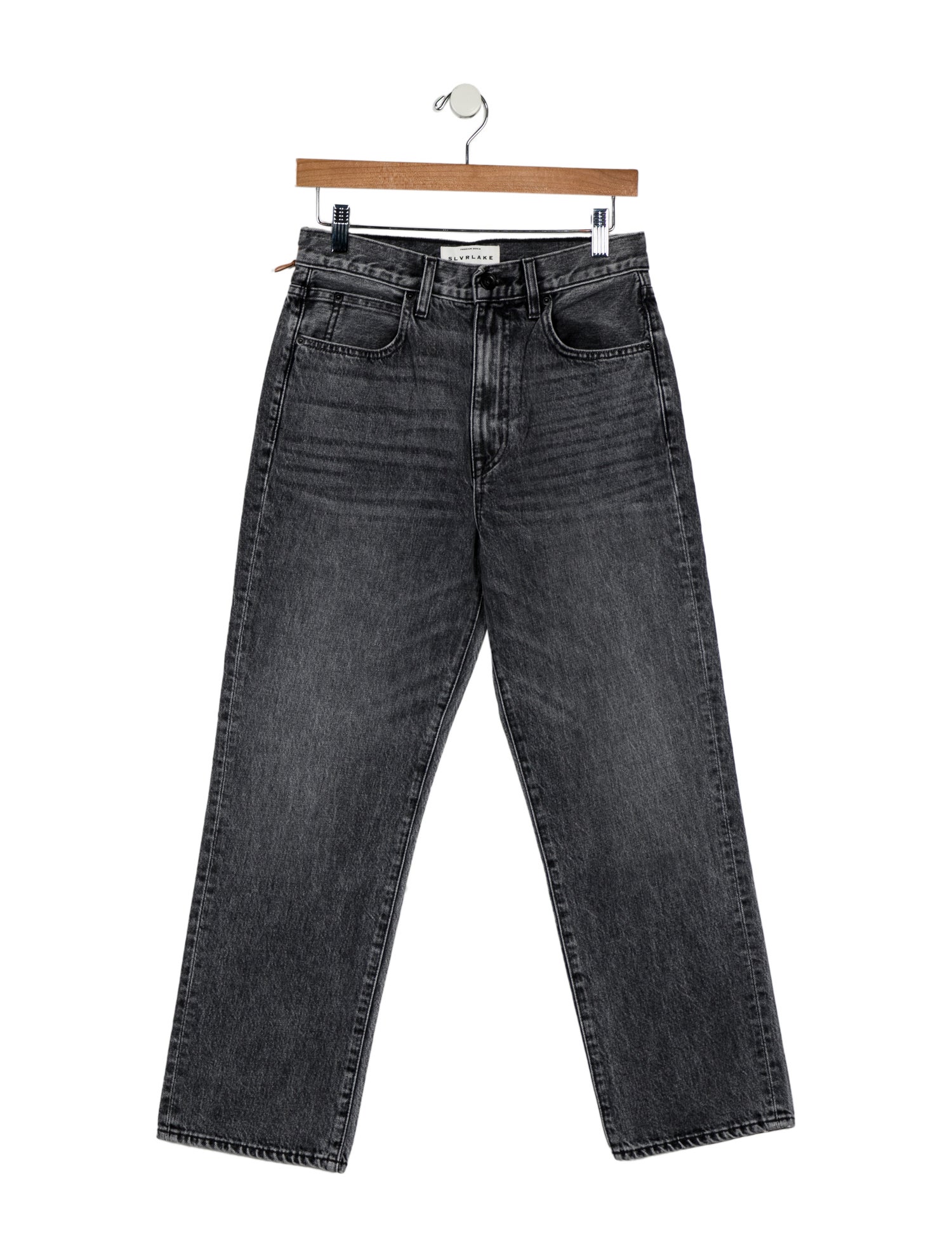 SLVRLAKE High-Rise Straight Leg Jeans w/ Tags