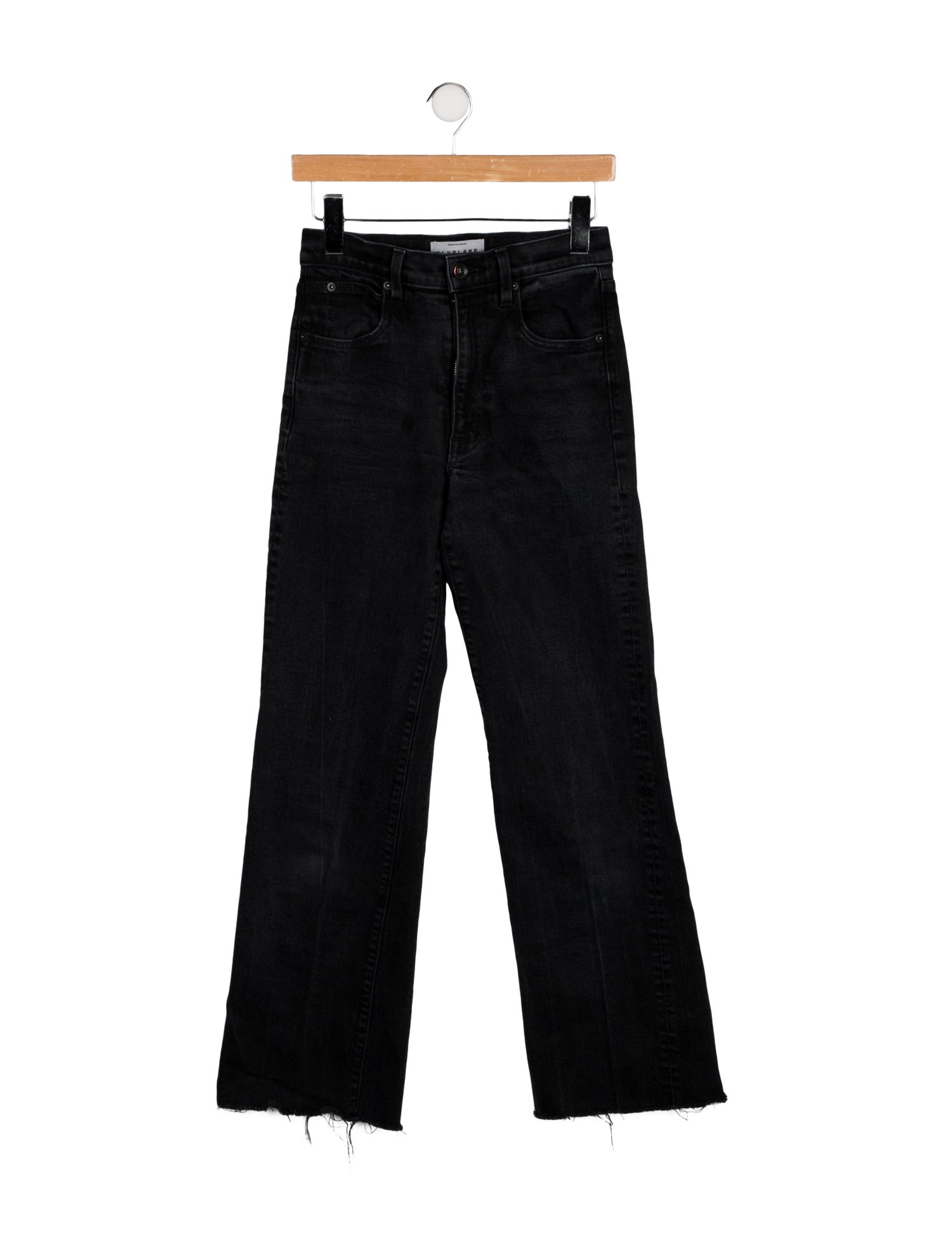 SLVRLAKE High-Rise Wide Leg Jeans