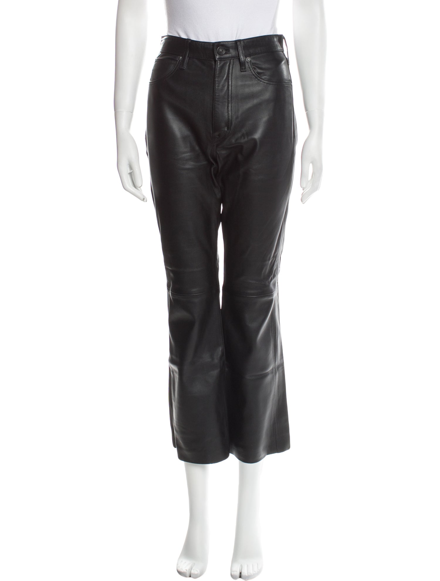 SLVRLAKE Leather Wide Leg Pants