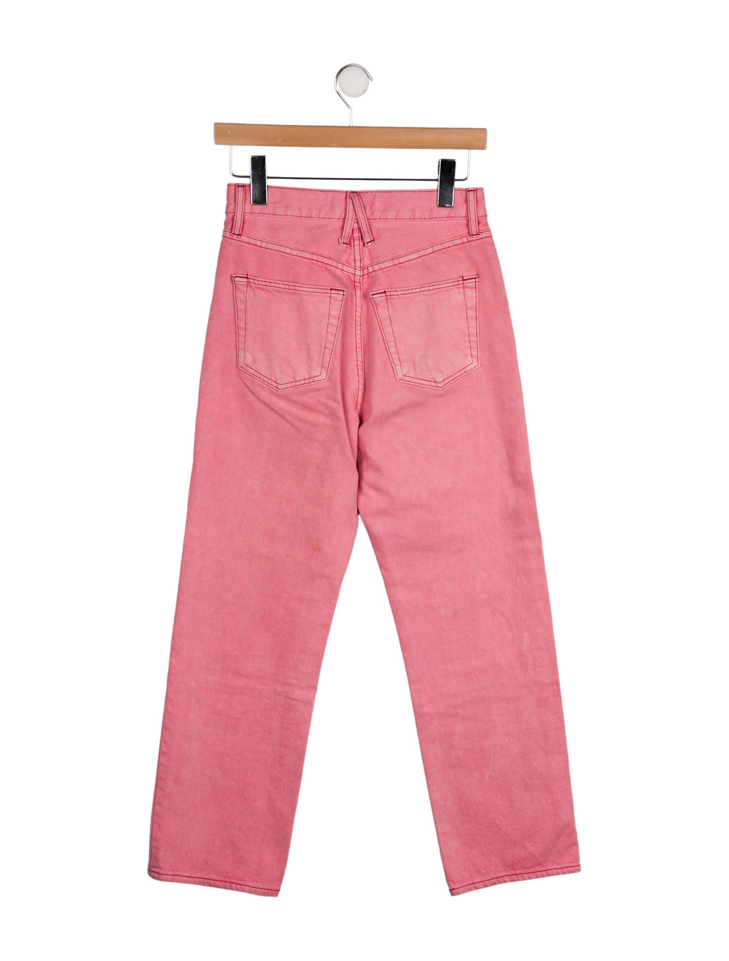 SLVRLAKE Mid-Rise Straight Leg Jeans