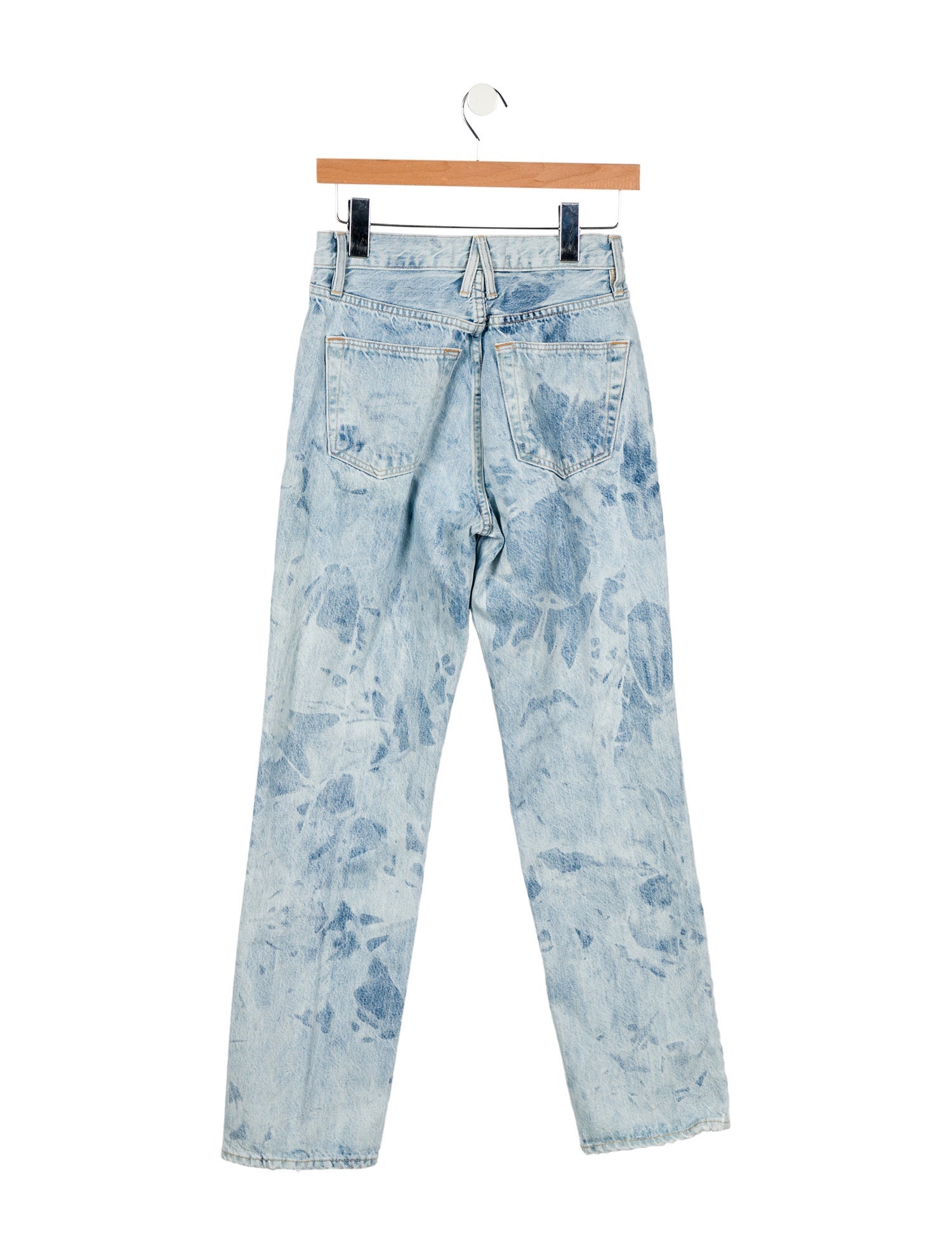 SLVRLAKE High-Rise Straight Leg Jeans
