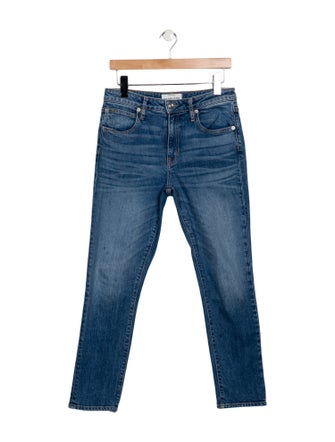 SLVRLAKE Mid-Rise Skinny Leg Jeans