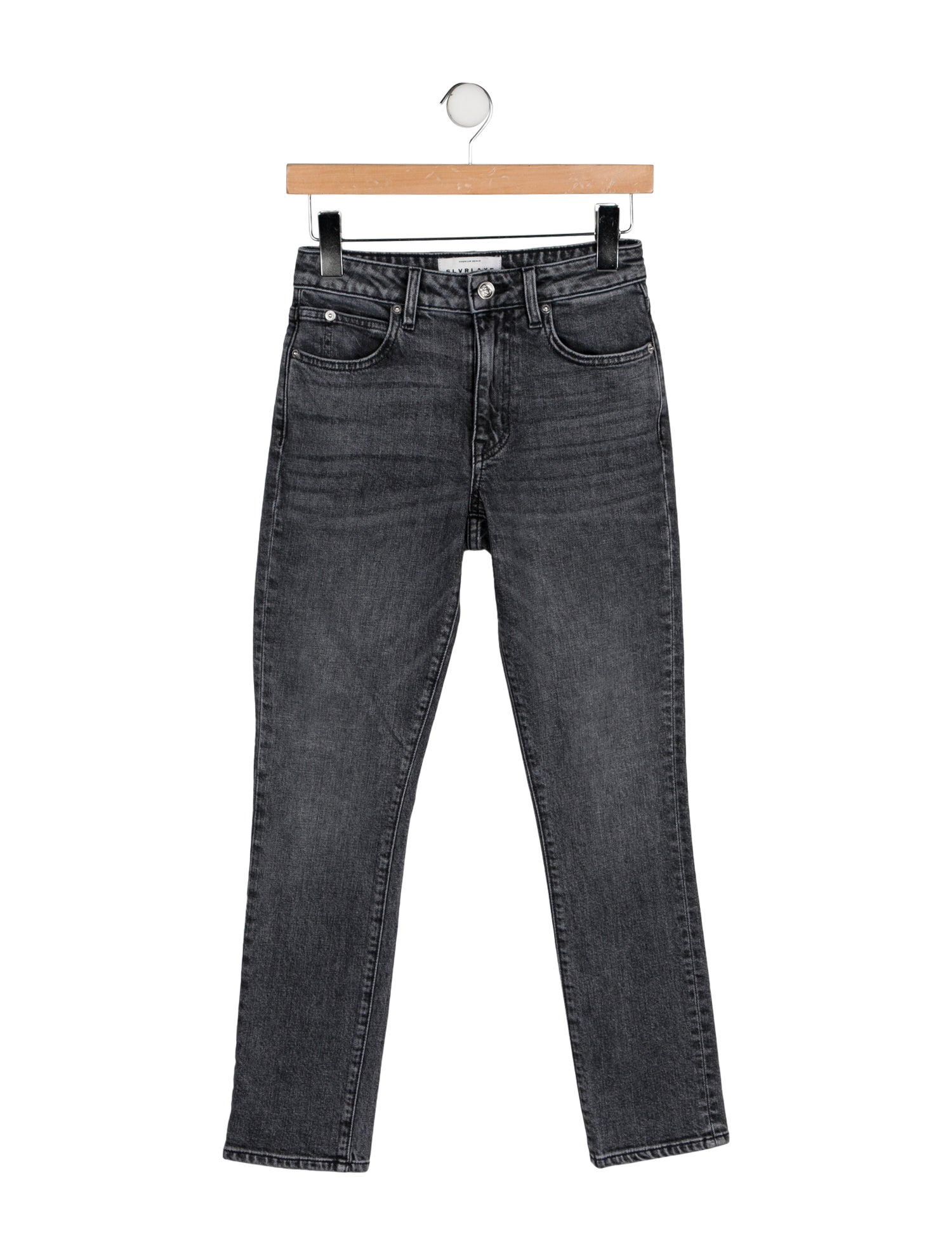 SLVRLAKE Mid-Rise Skinny Leg Jeans