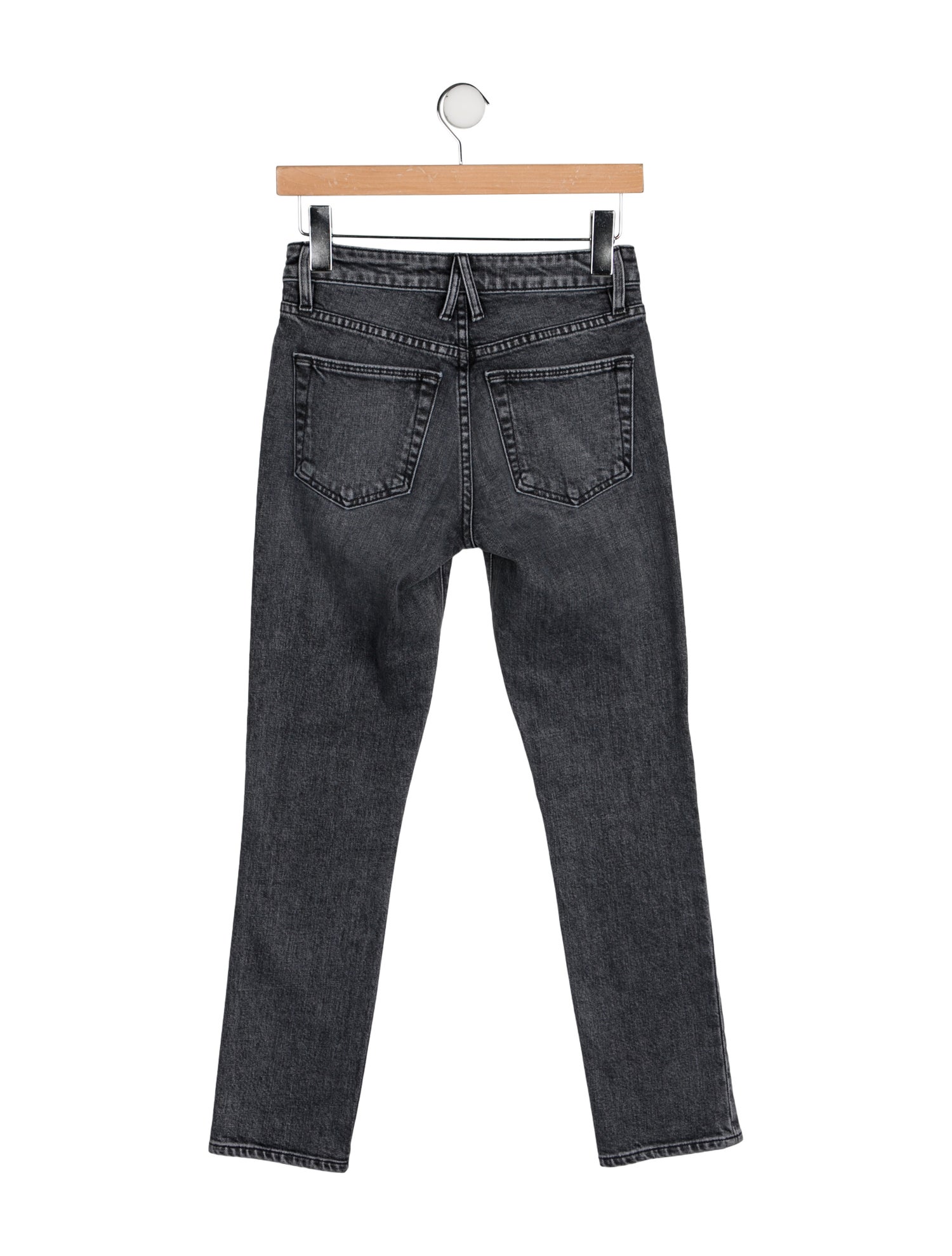SLVRLAKE Mid-Rise Skinny Leg Jeans