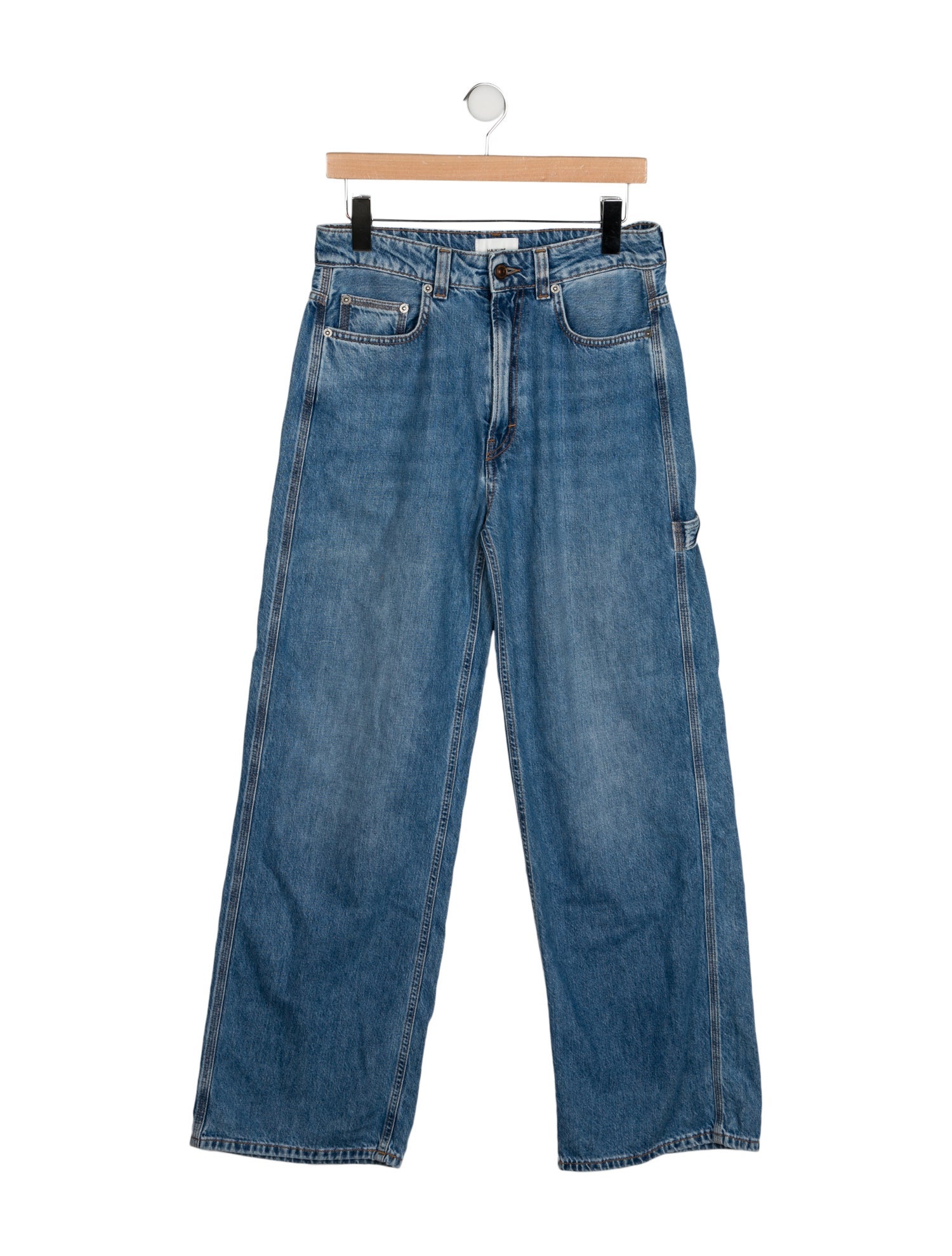 SLVRLAKE High-Rise Wide Leg Jeans