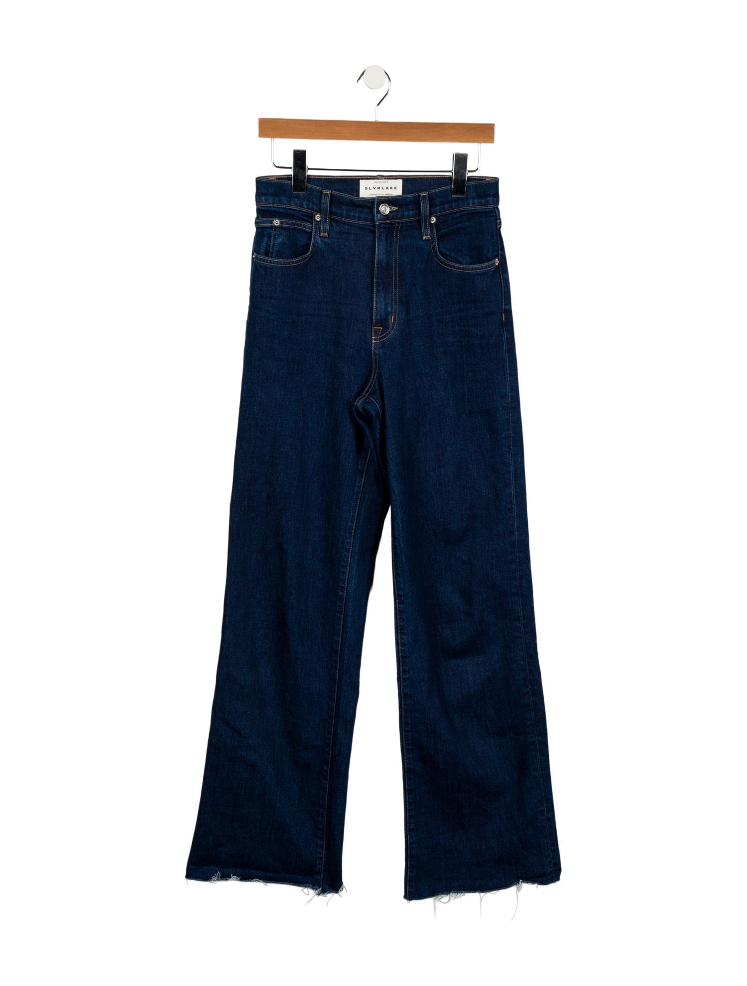 SLVRLAKE High-Rise Wide Leg Jeans