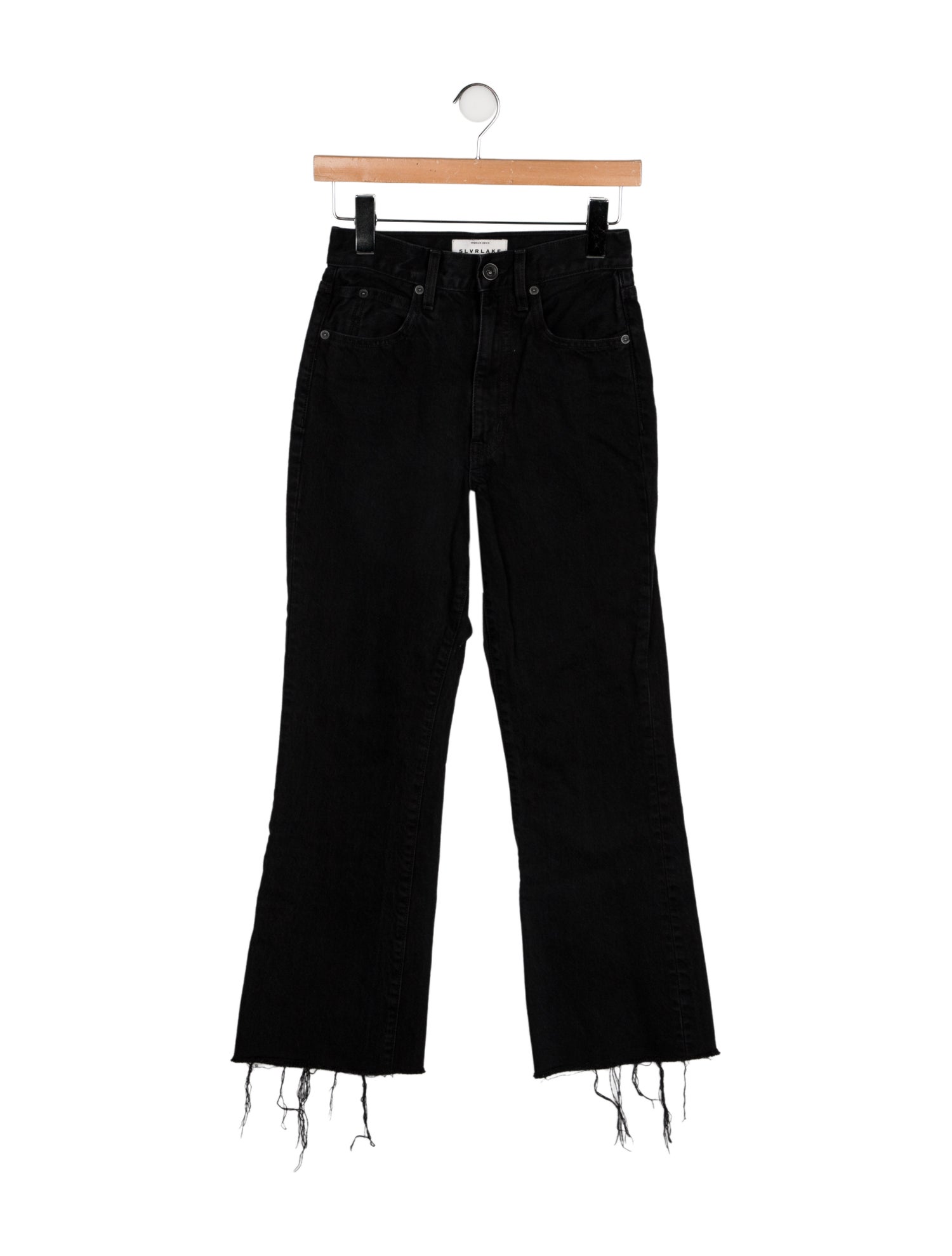 SLVRLAKE High-Rise Wide Leg Jeans