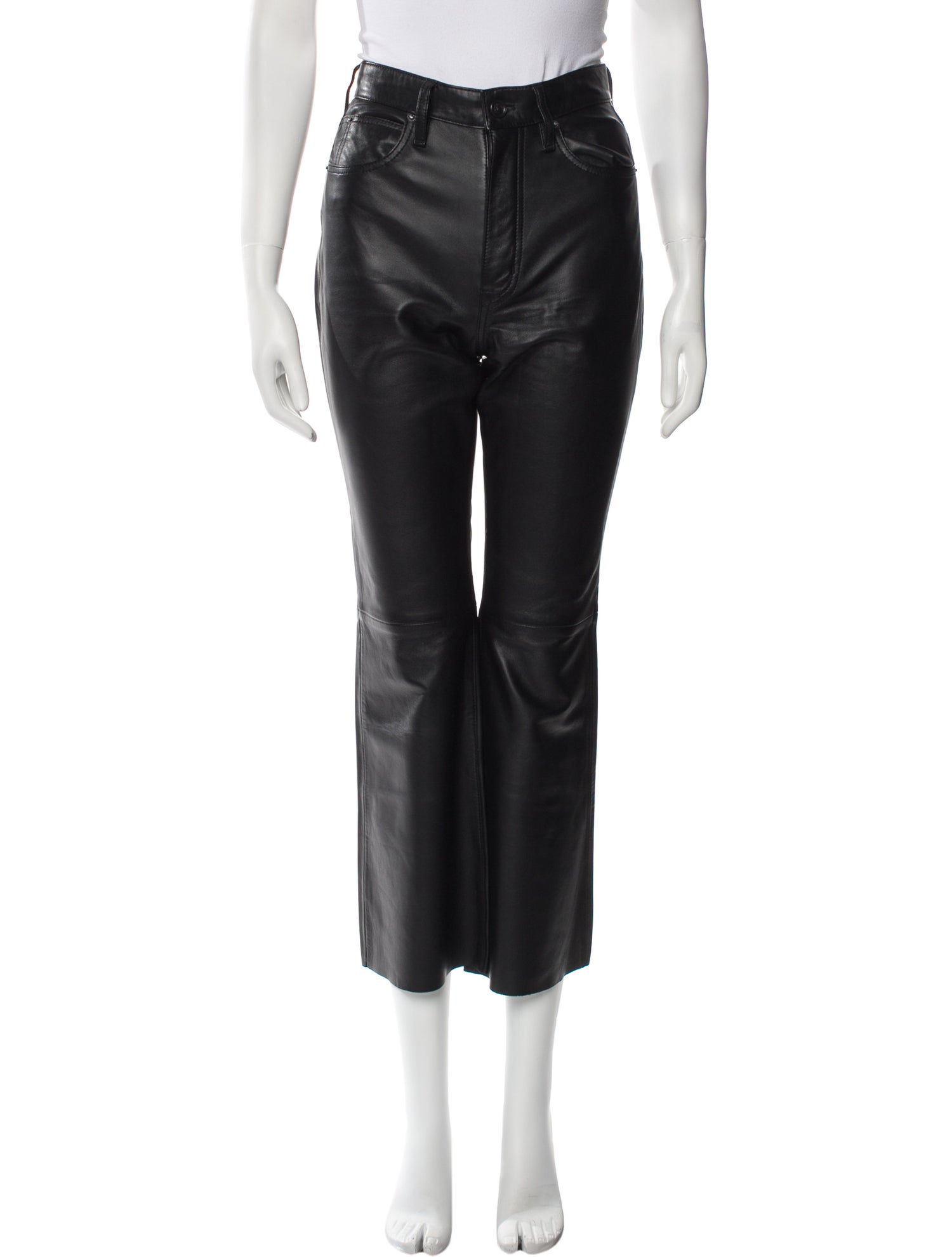 SLVRLAKE Leather Wide Leg Pants