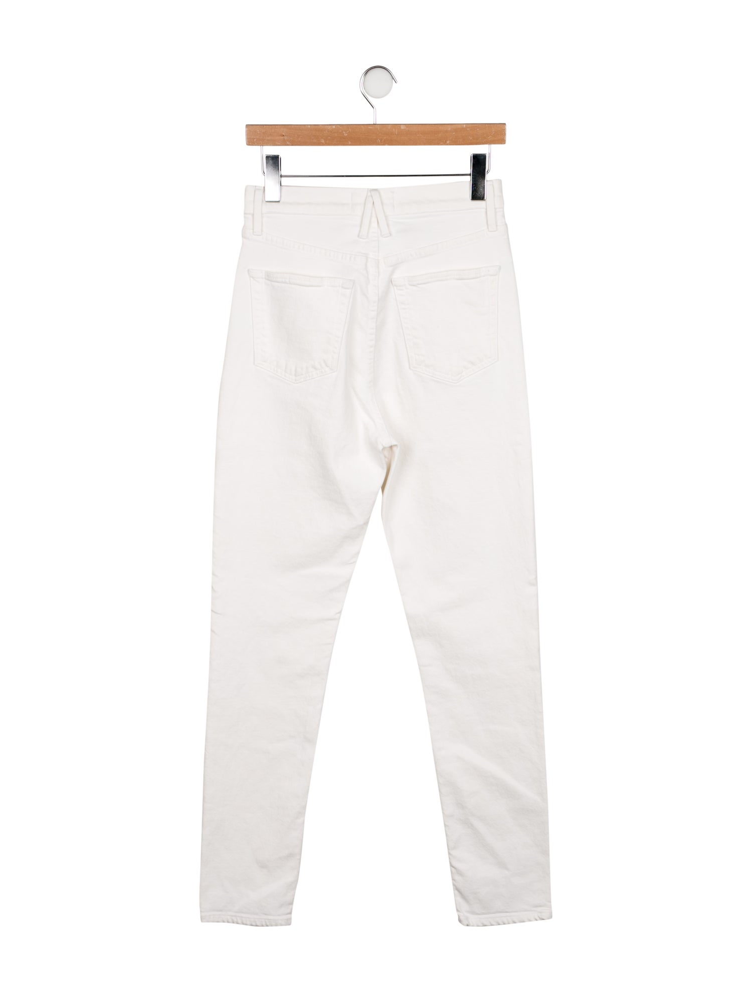 SLVRLAKE High-Rise Straight Leg Jeans